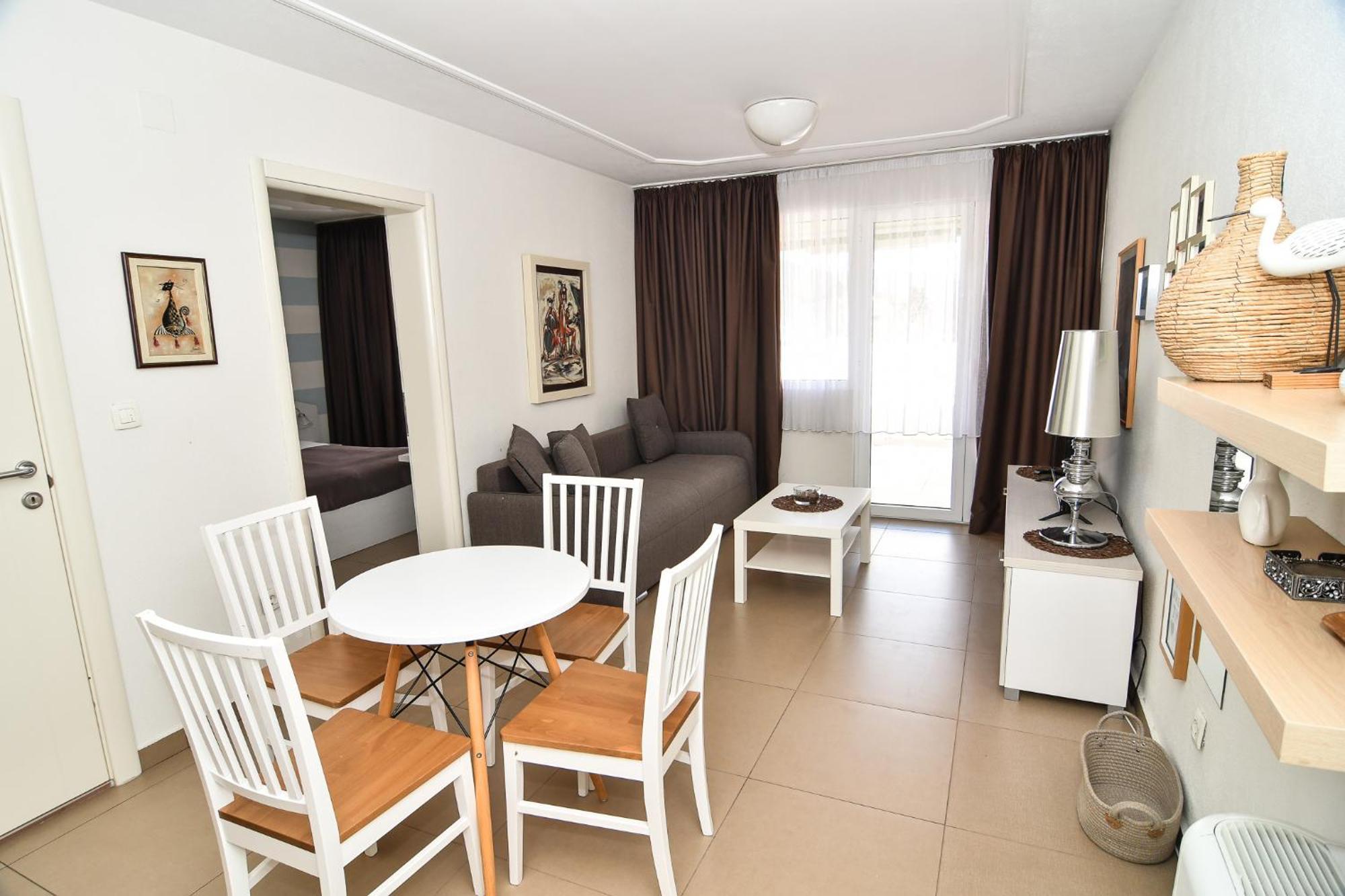 One-Bedroom Apartment Balcony
