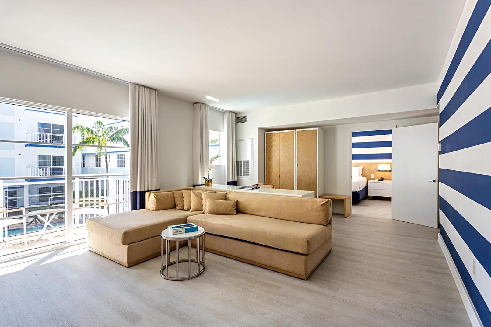 Suite con 1 Camera da Letto e Vista Piscina