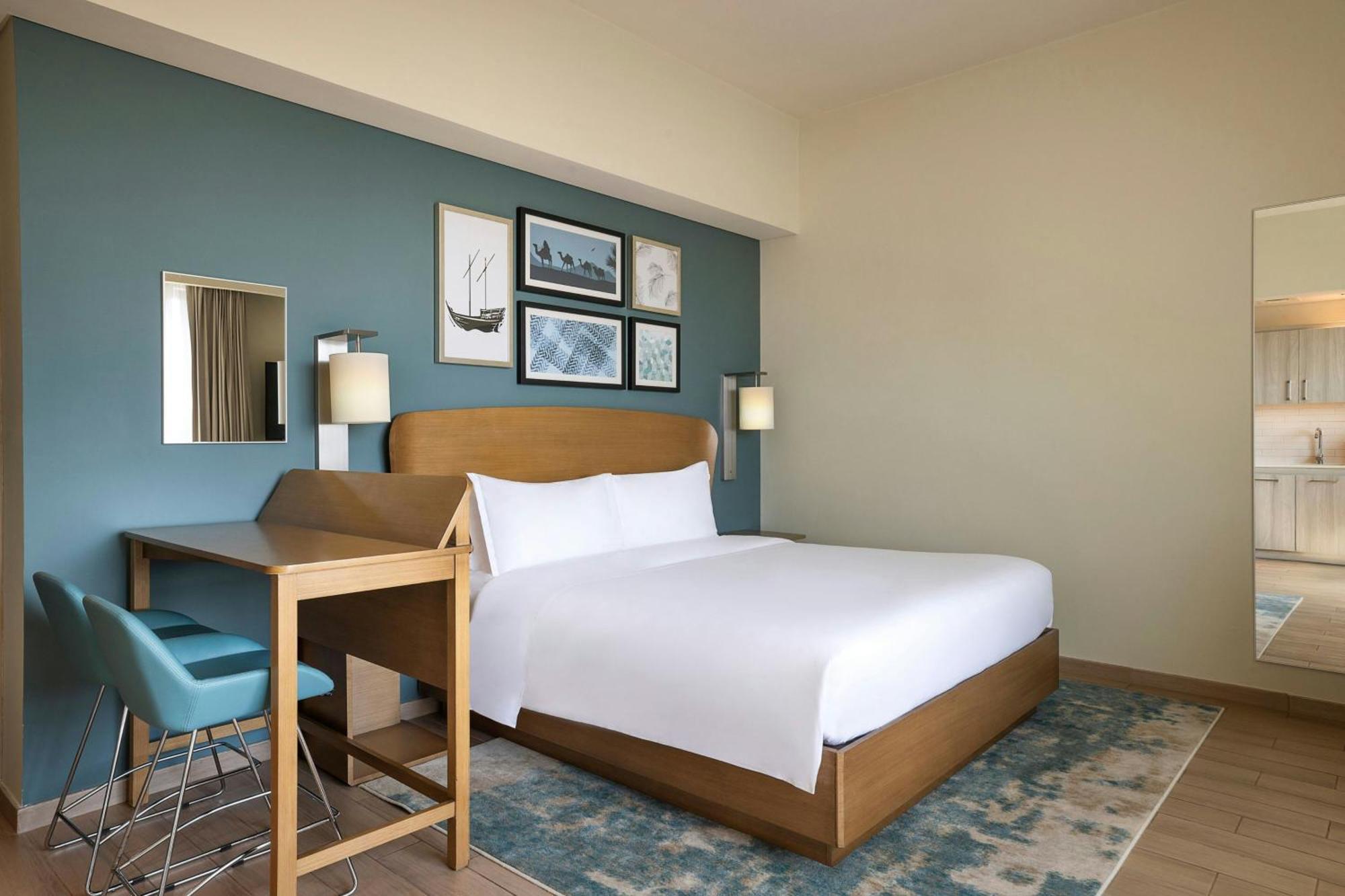 Studio with One King Bed and Harbor View