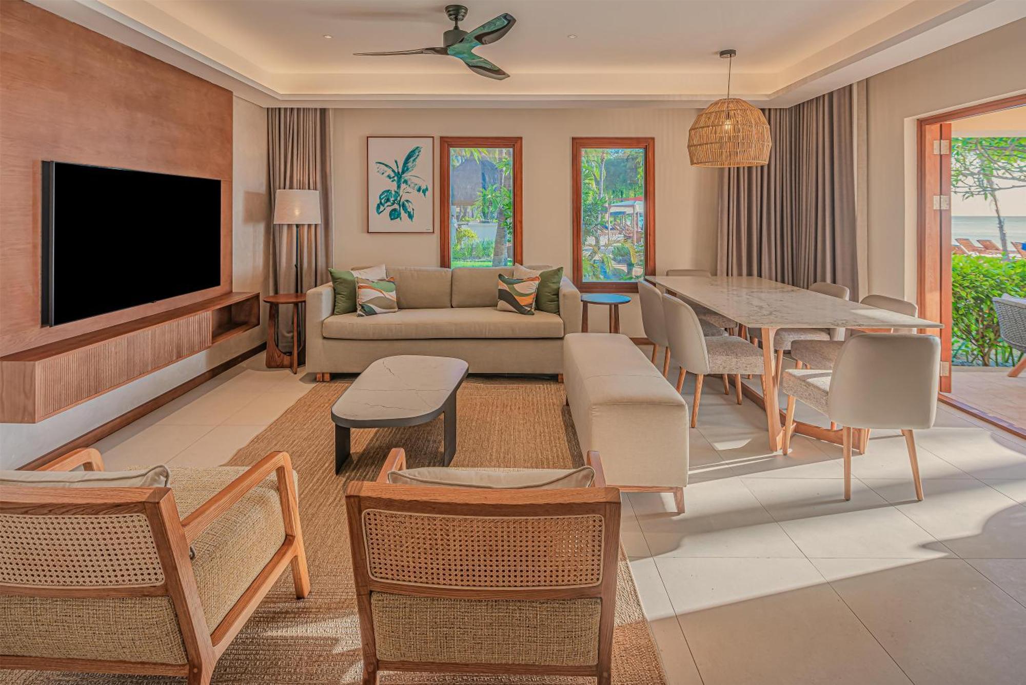Familiensuite am Strand mit Zugang zum Strand
