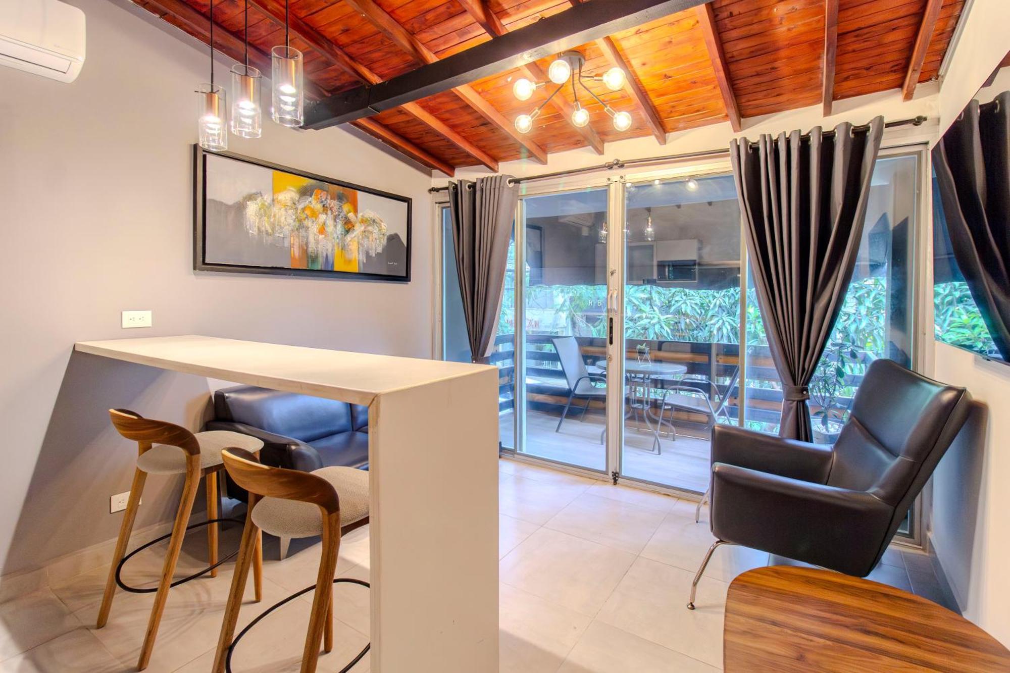 One-Bedroom Apartment Balcony