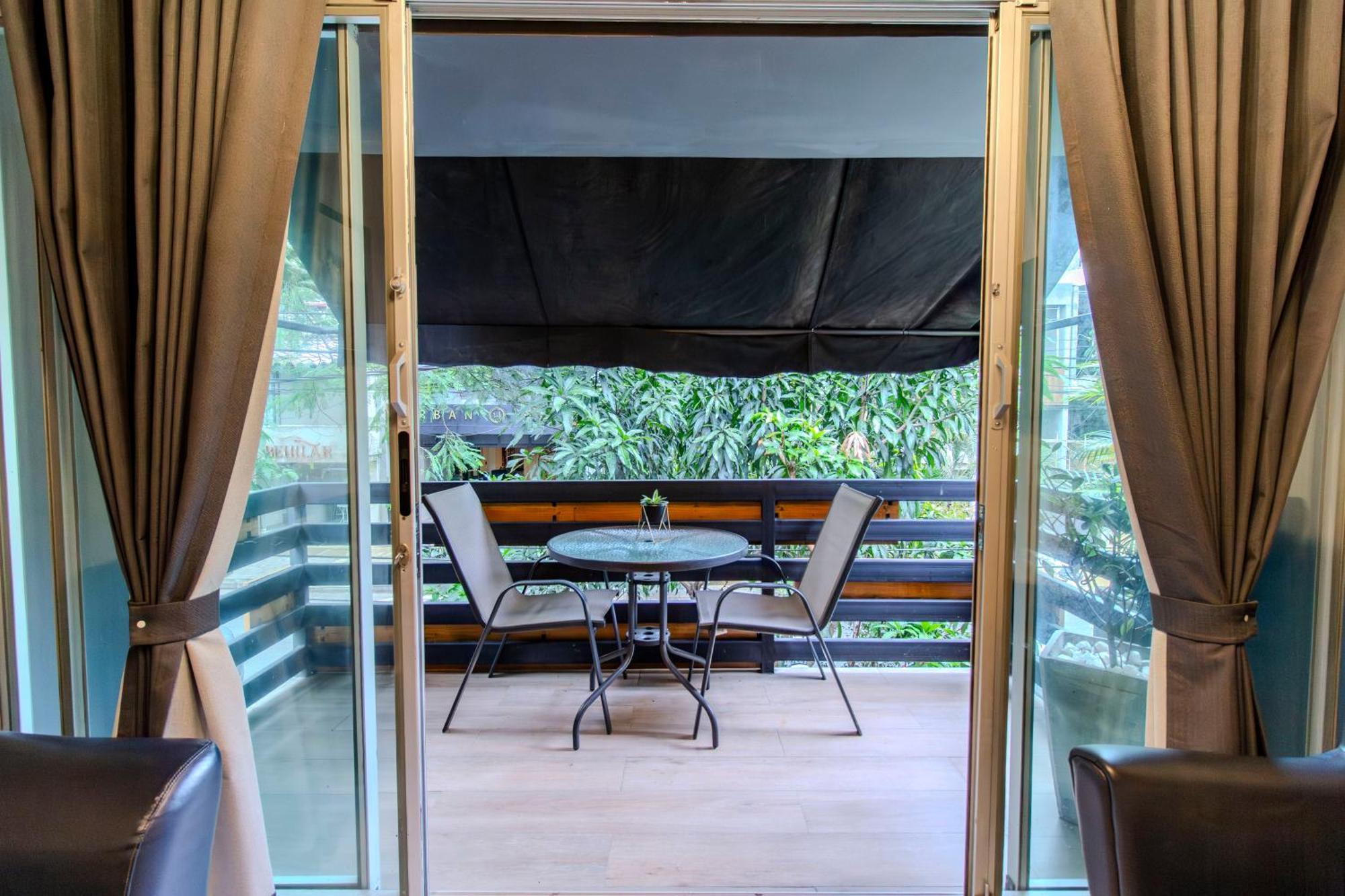 One-Bedroom Apartment Balcony