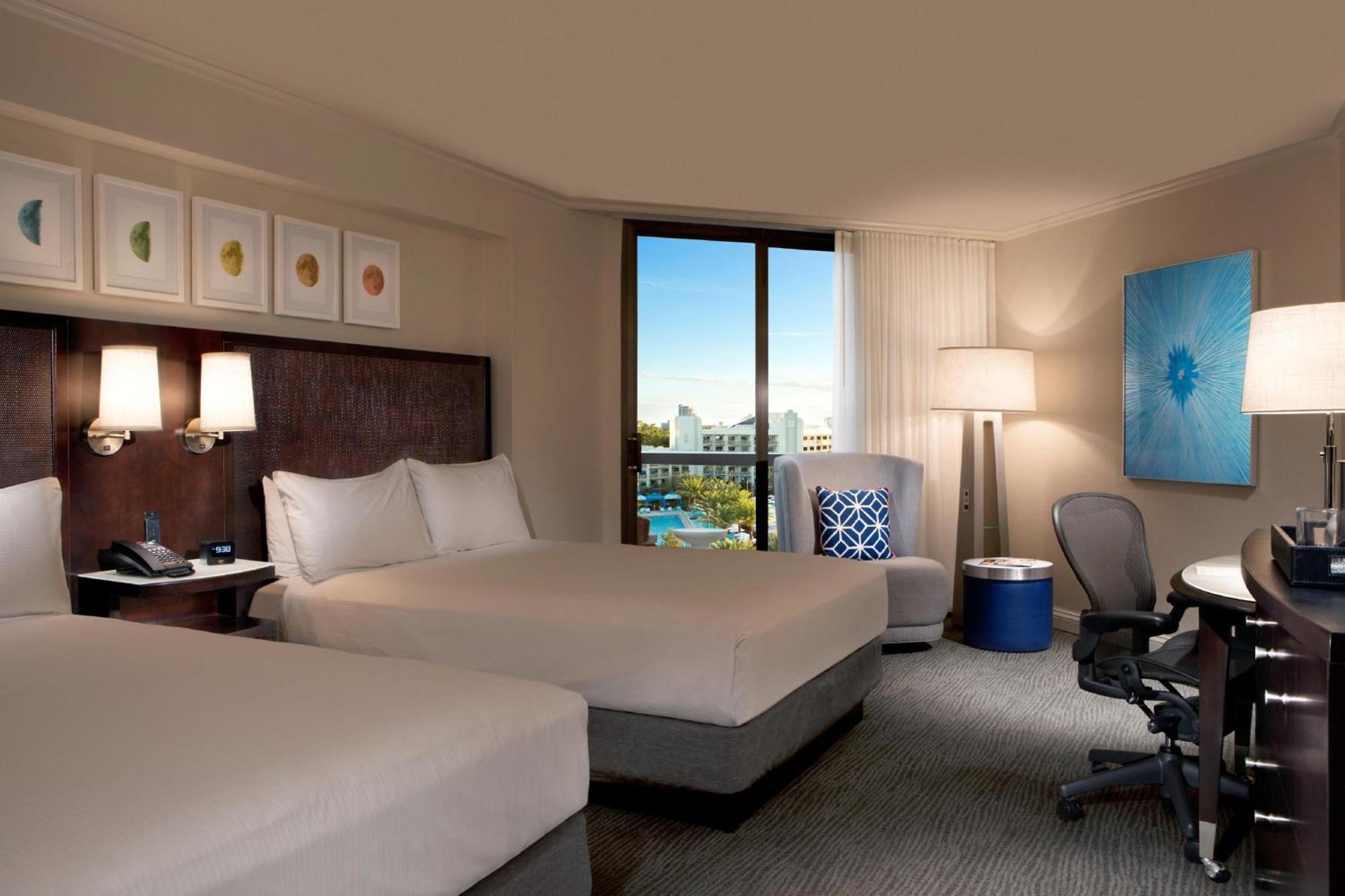 Queen Room Two Queen Beds Pool View