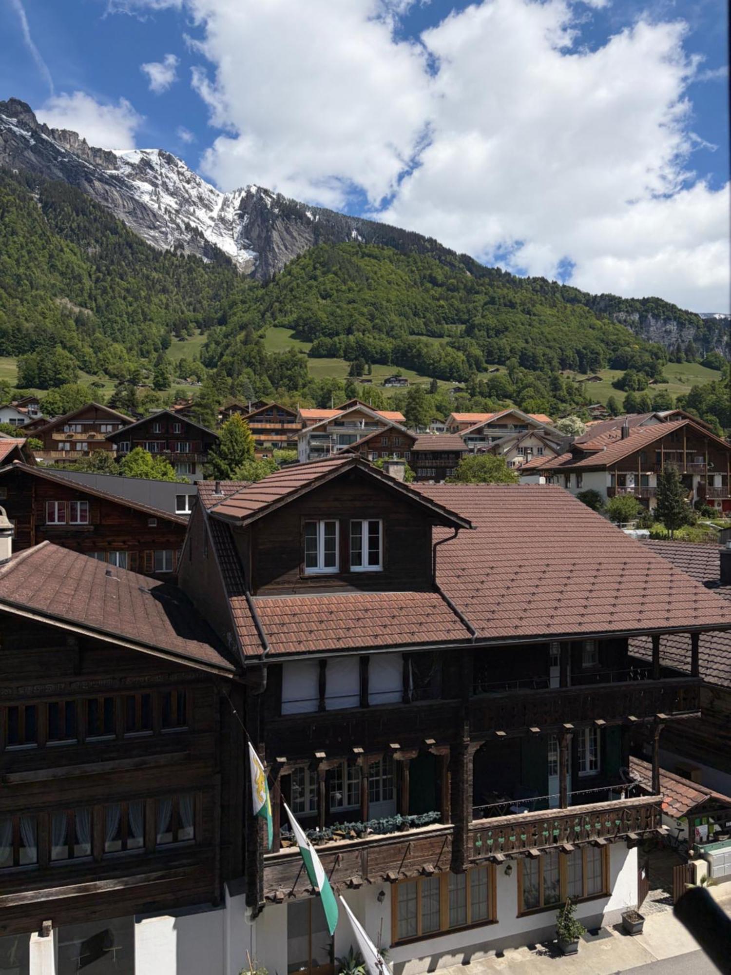 Budget Single Room with Shared Bathroom and Mountain View