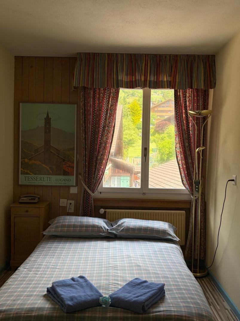Budget Double Room with Shared Bathroom and Mountain View
