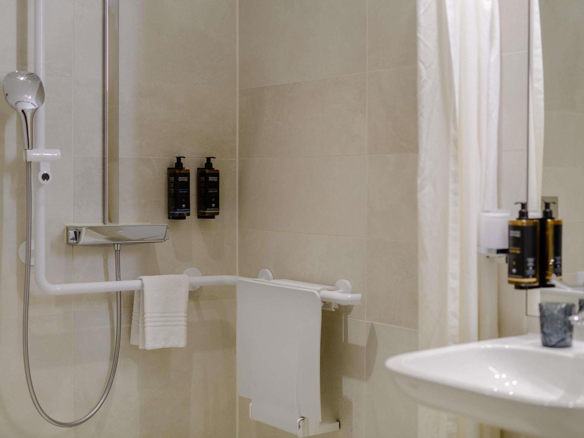 Standard Queen Room Accessible Bathroom