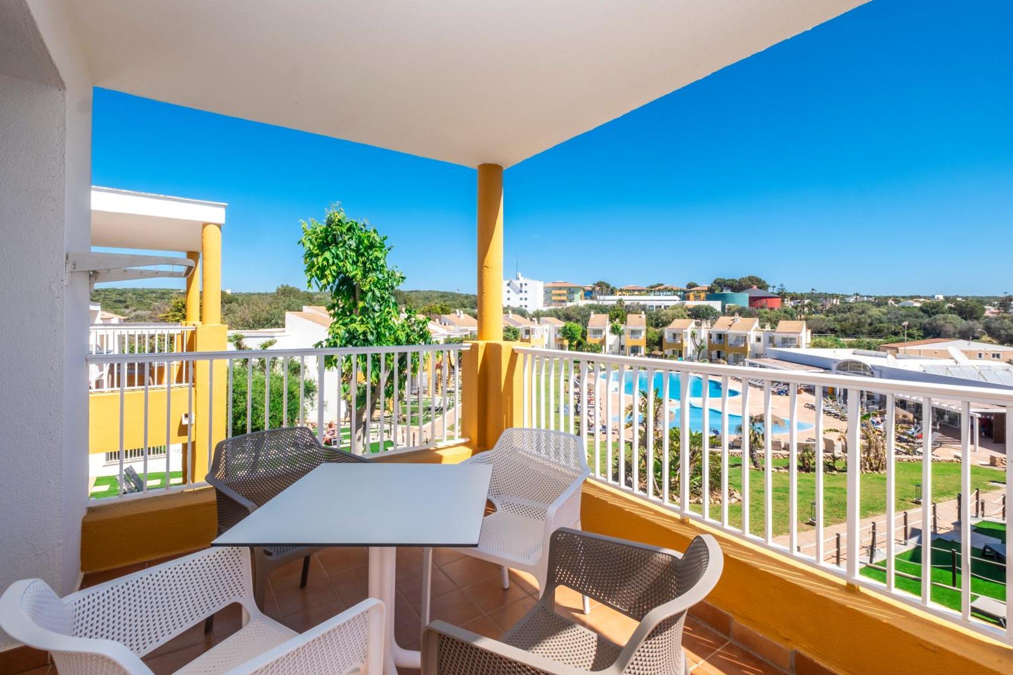 One-Bedroom Apartment Balcony