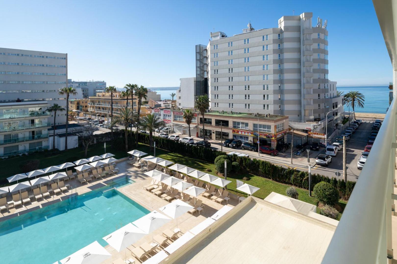 Twin Room Balcony Pool View