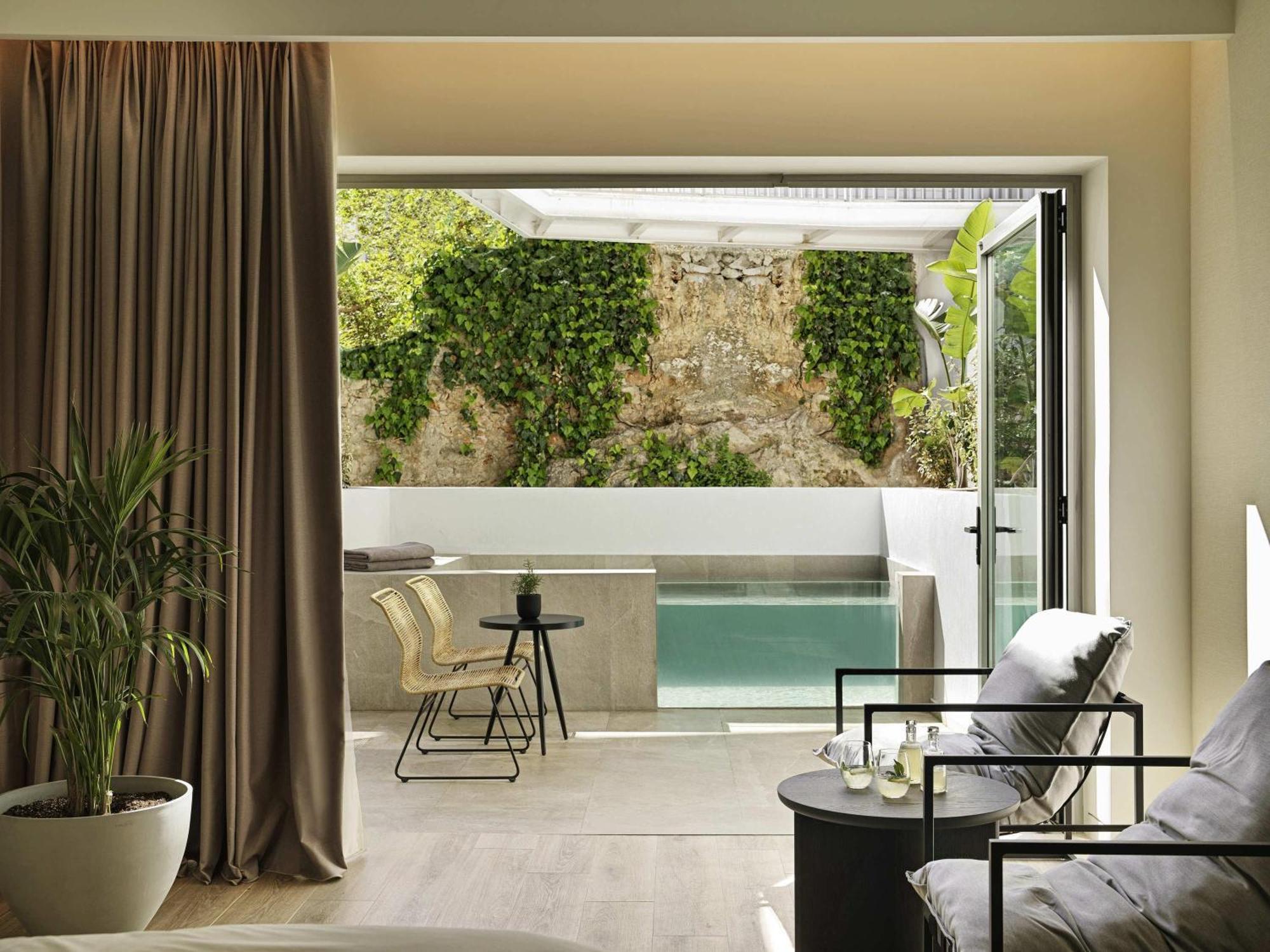 Junior Suite Plunge Pool Atrium View