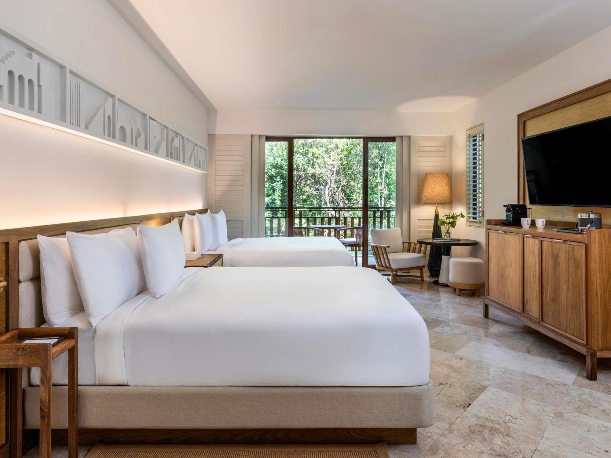 Acomodação Casita Deluxe com 2 Camas Queen-size e Banheira de Imersão - Vista do Jardim
