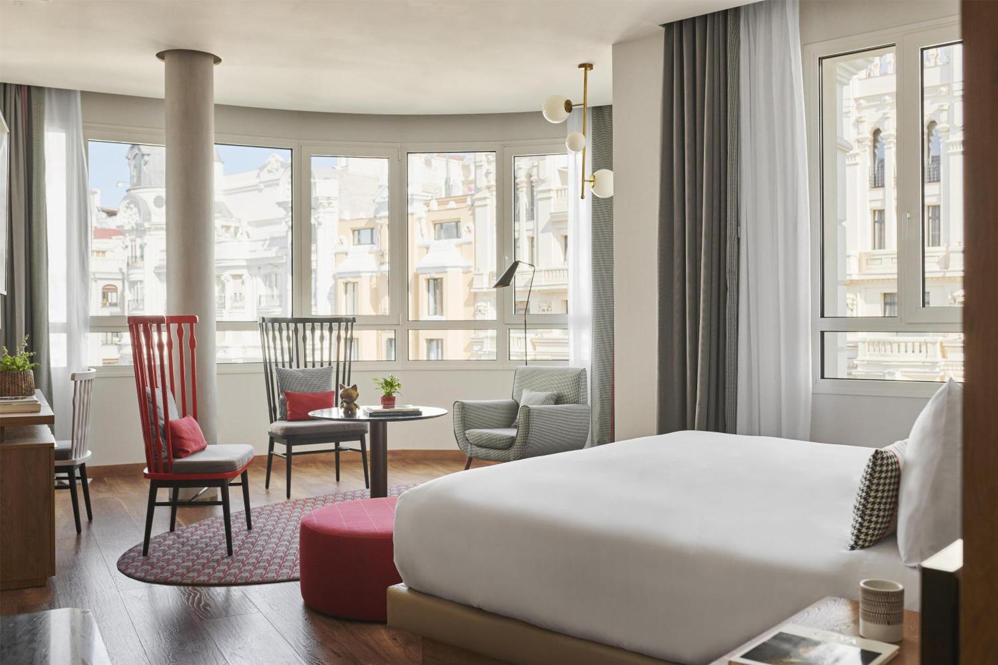 Suite Júnior com Vista Gran Vía