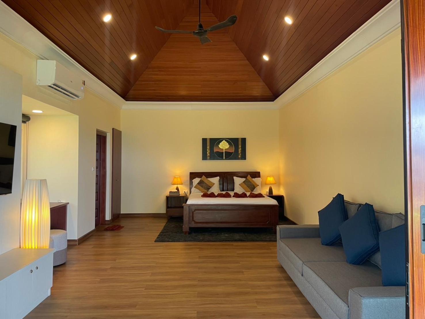 Balinese villa met uitzicht op zee