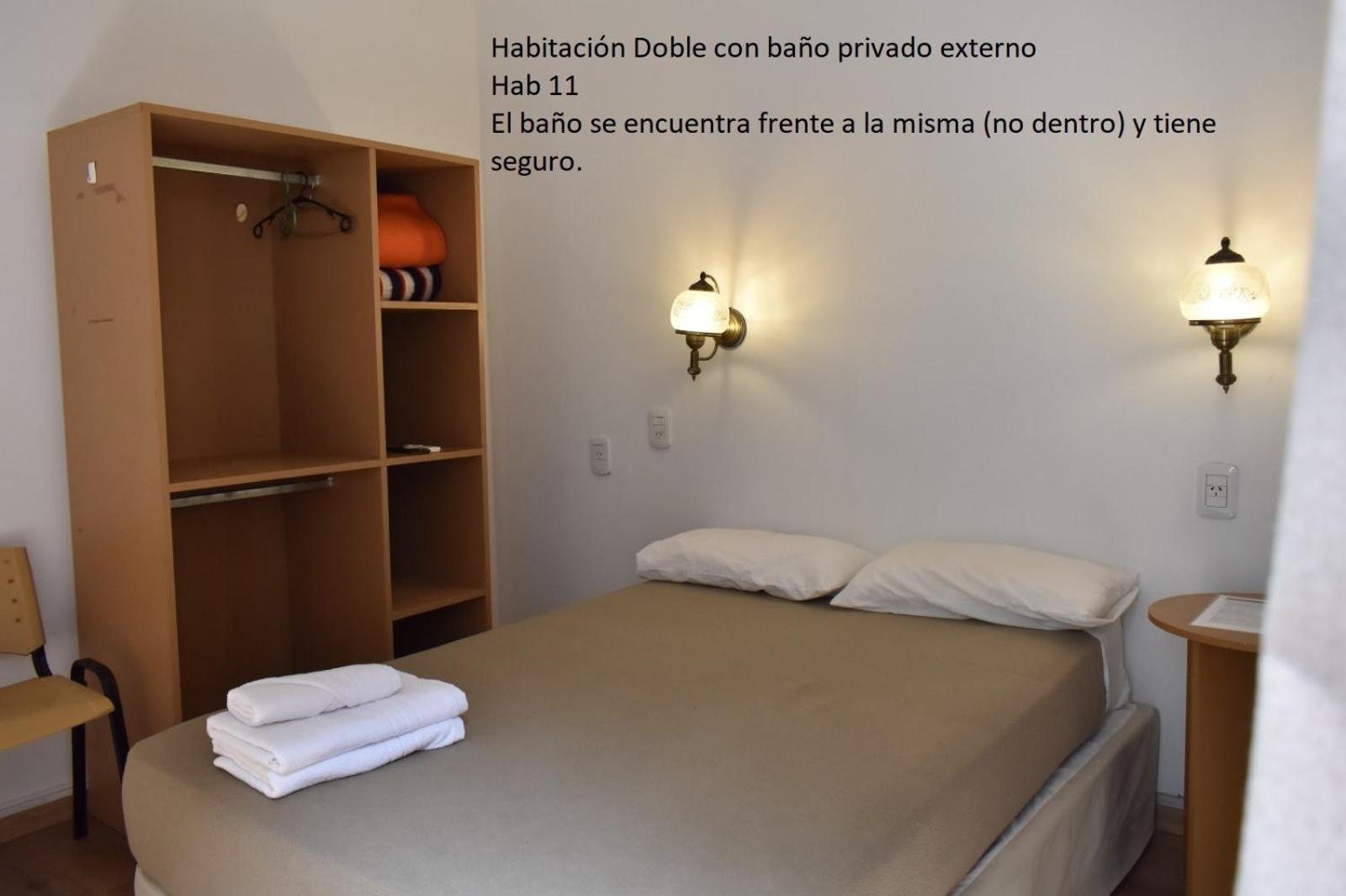 Tweepersoonskamer met een Eigen Externe Badkamer