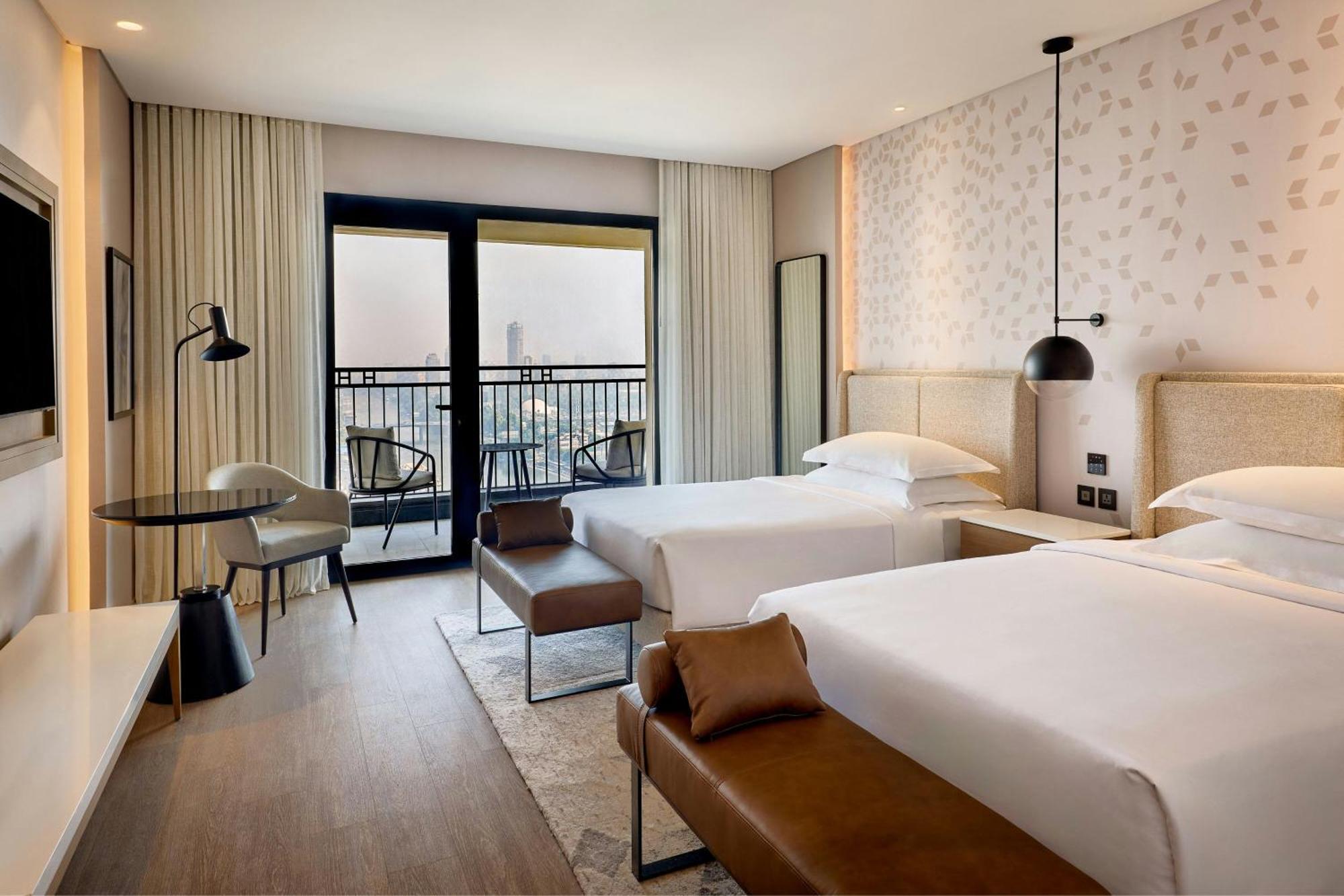 Nile Guest room 2 Double River view Balcony