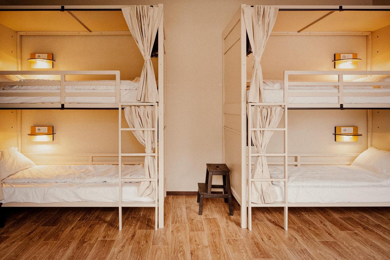 Single Bed 8-Bed Mixed Dormitory Room