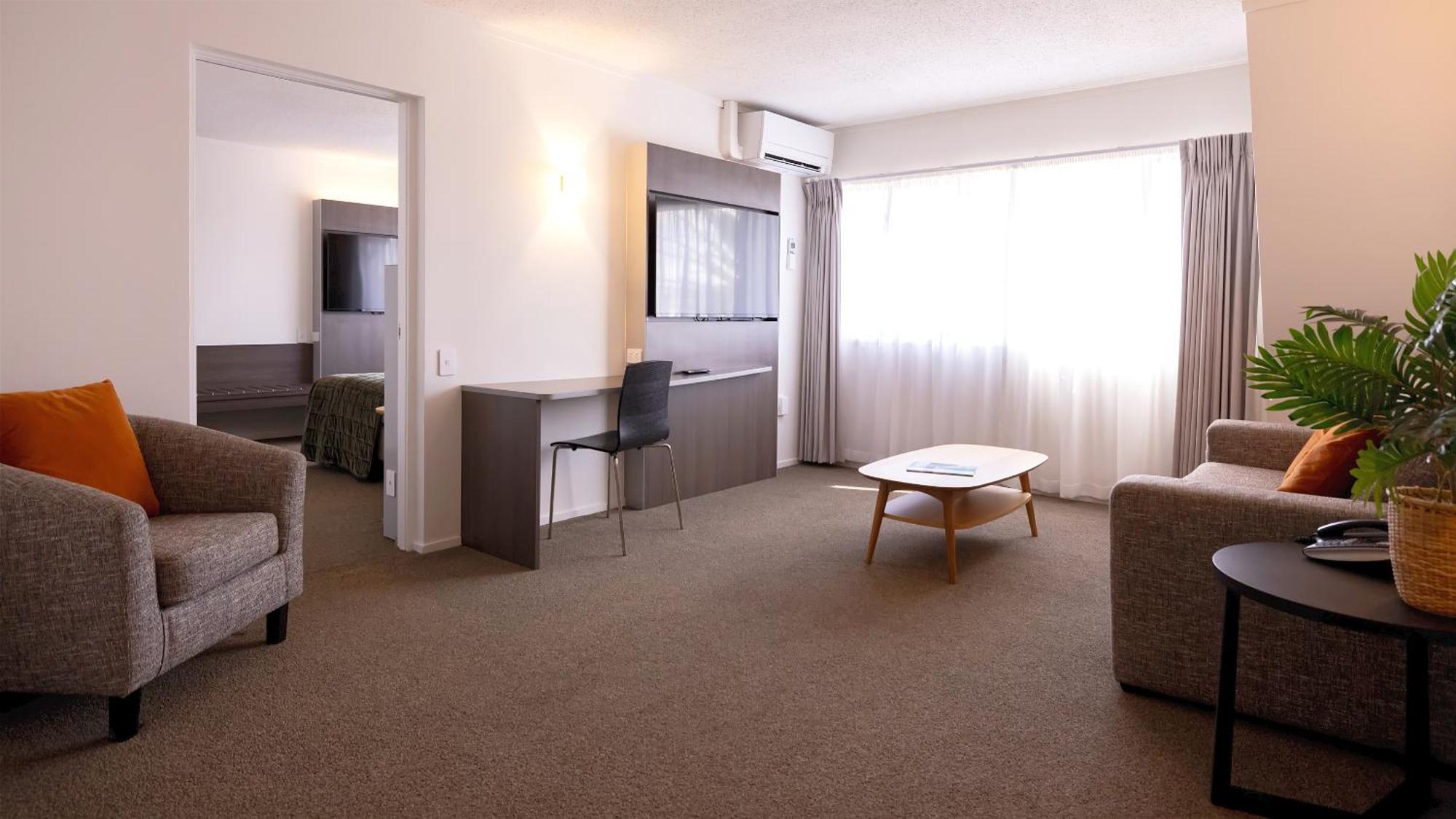One Bedroom King Suite Lounge