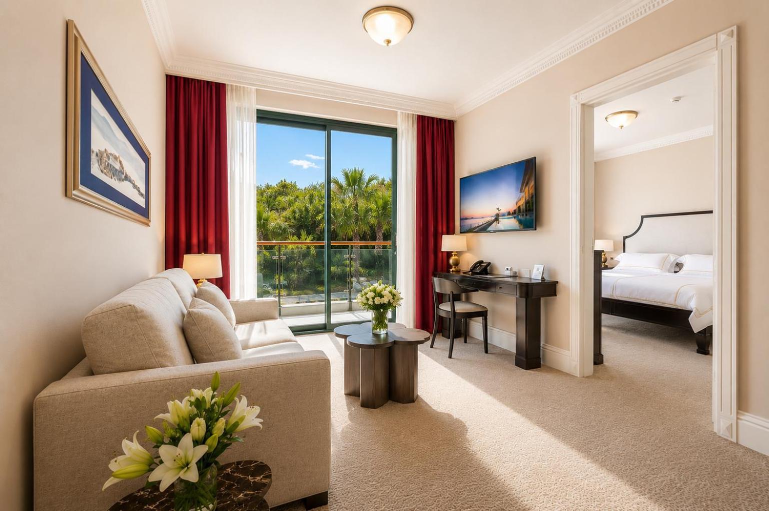 Deluxe King Suite Balcony