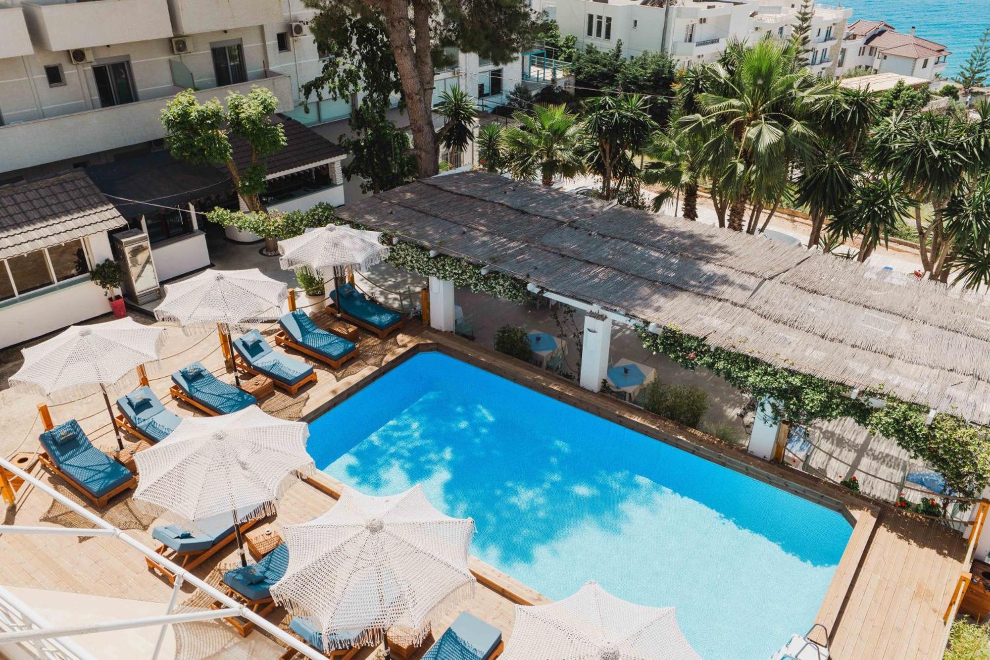 Deluxe Doppelzimmer mit Balkon und Meerblick