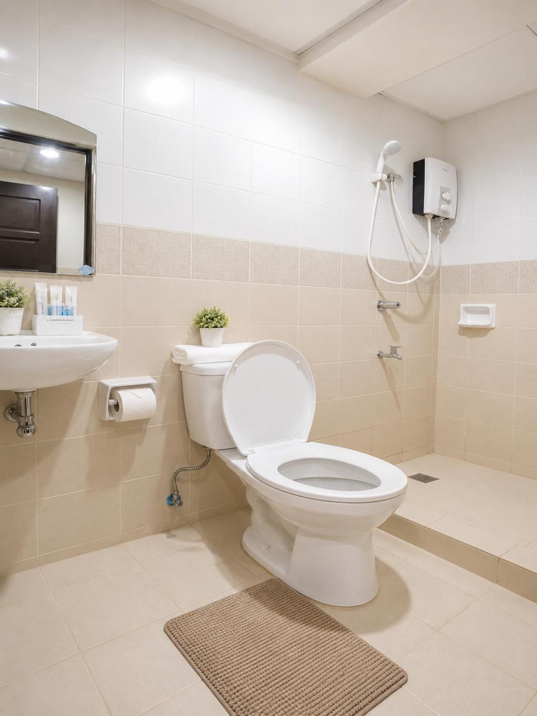 Single Room Shared Shower Toilet