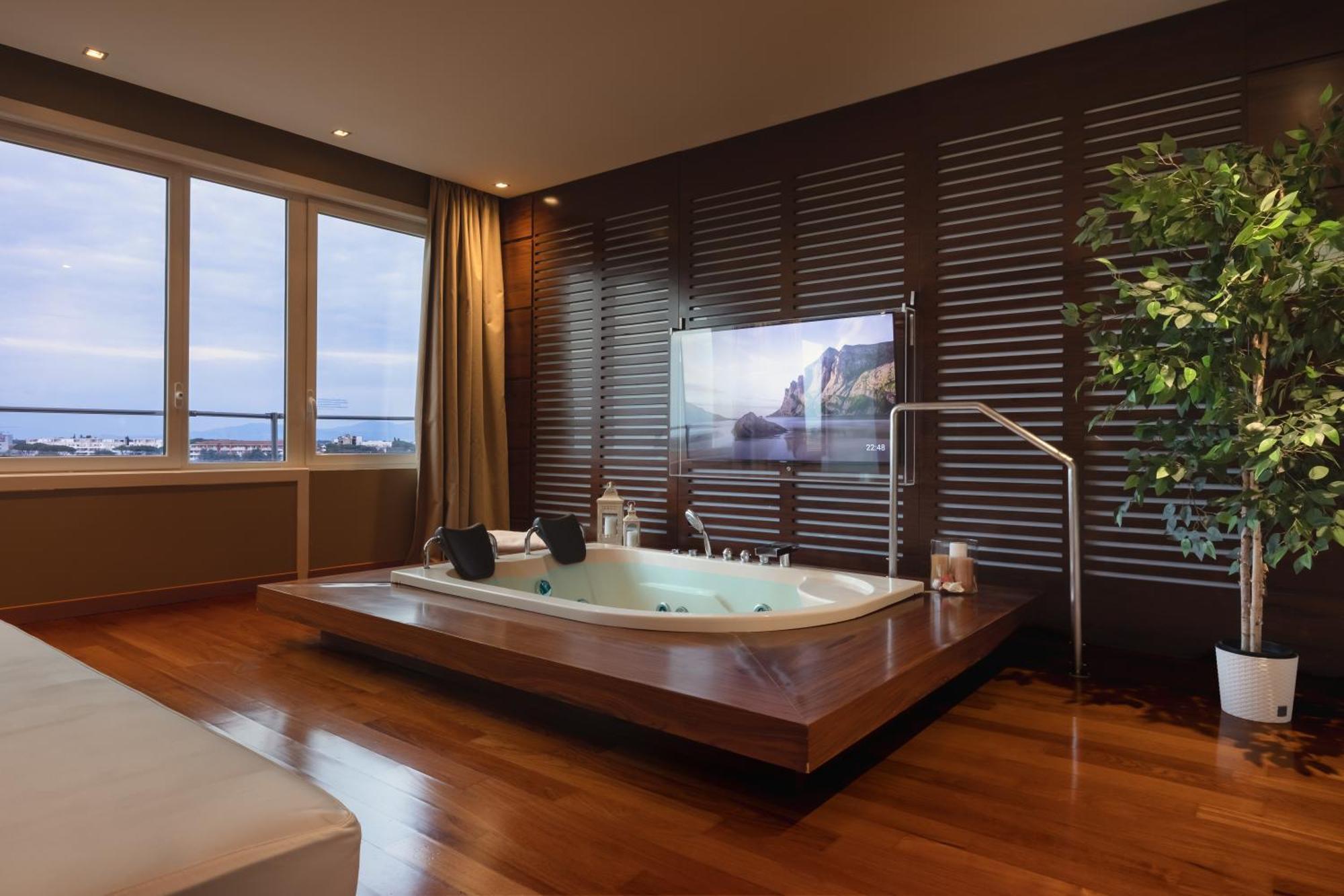 Suite Lit King-Size avec Baignoire Spa