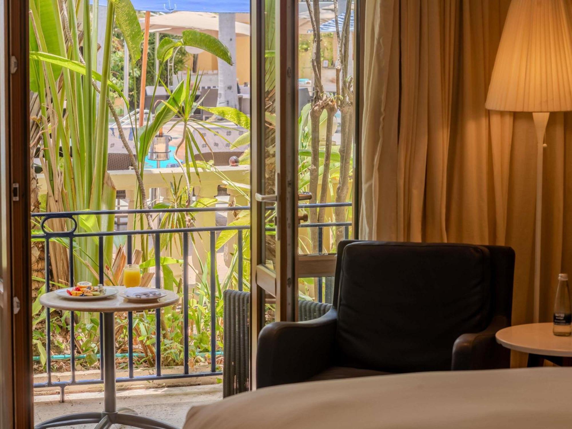 Superior King Room Balcony or Terrace Pool or Garden View