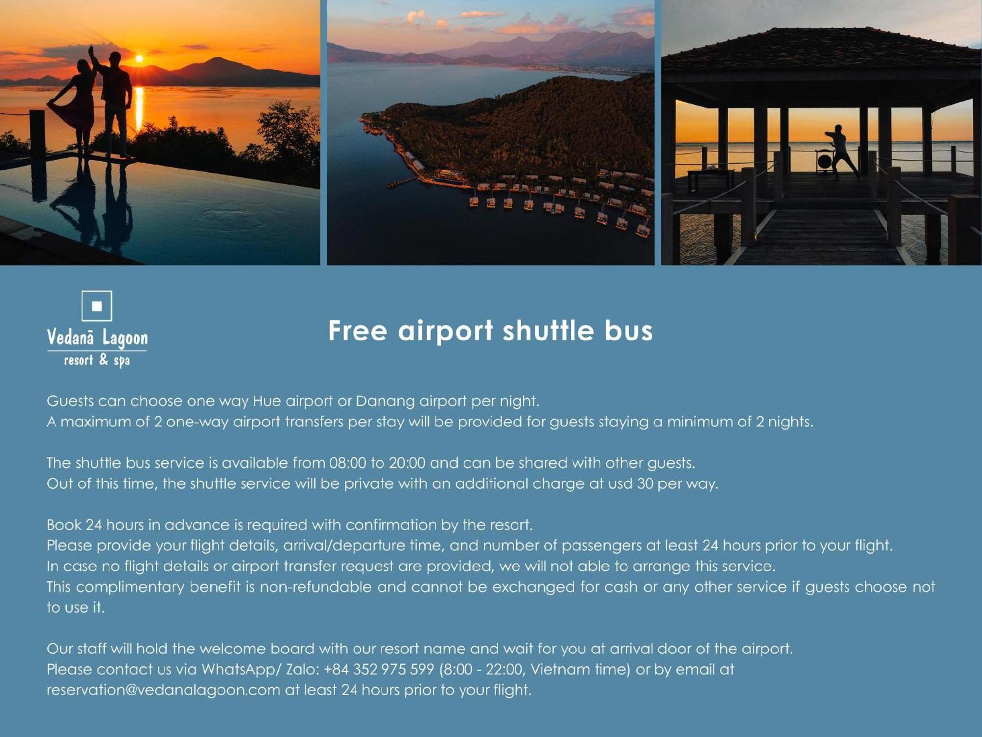 Lagoon View Deluxe Airport Shuttle Bus