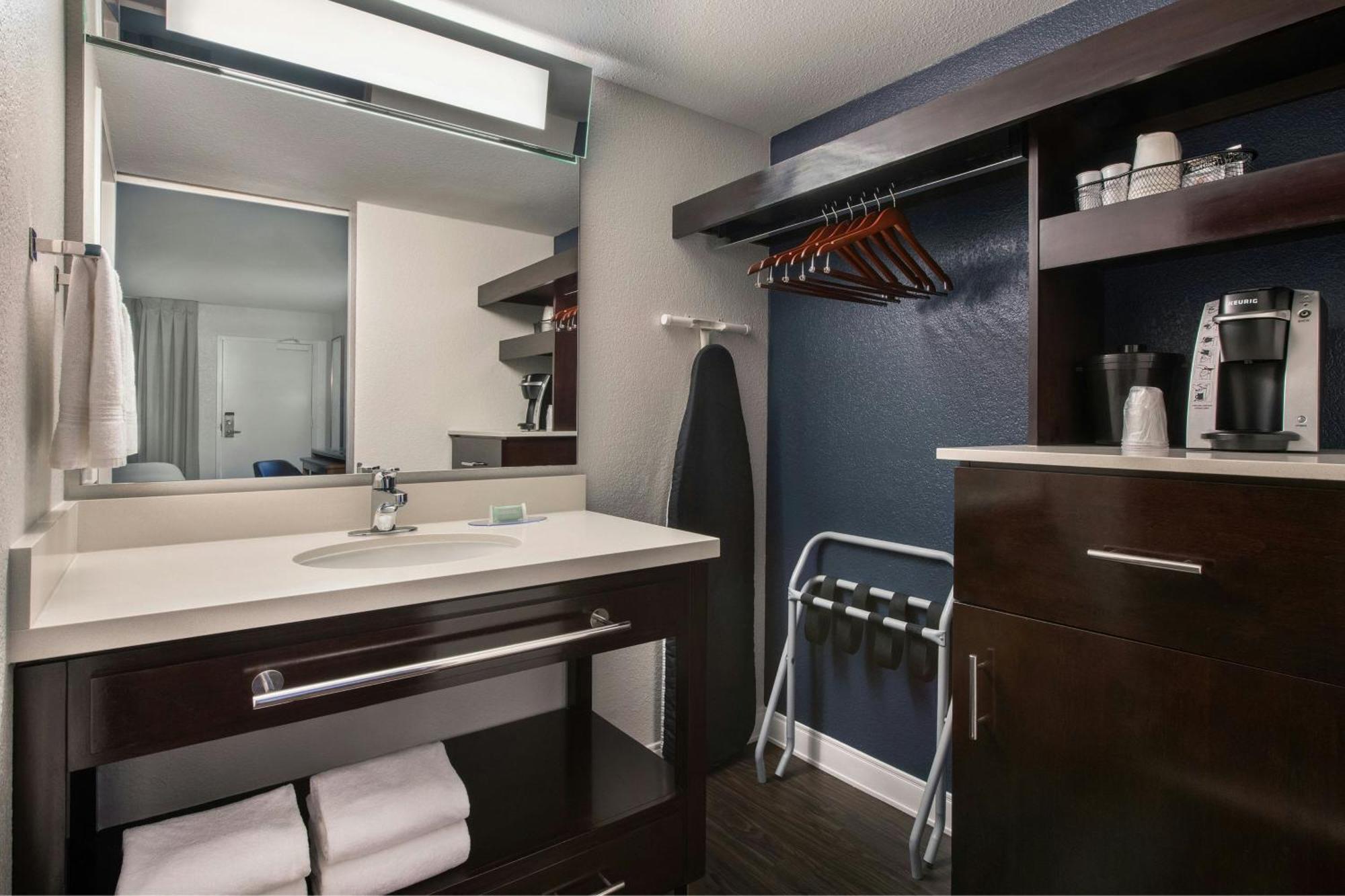 King Room Accessible Bathroom Roll Shower Low Floor or Mobility Accessible
