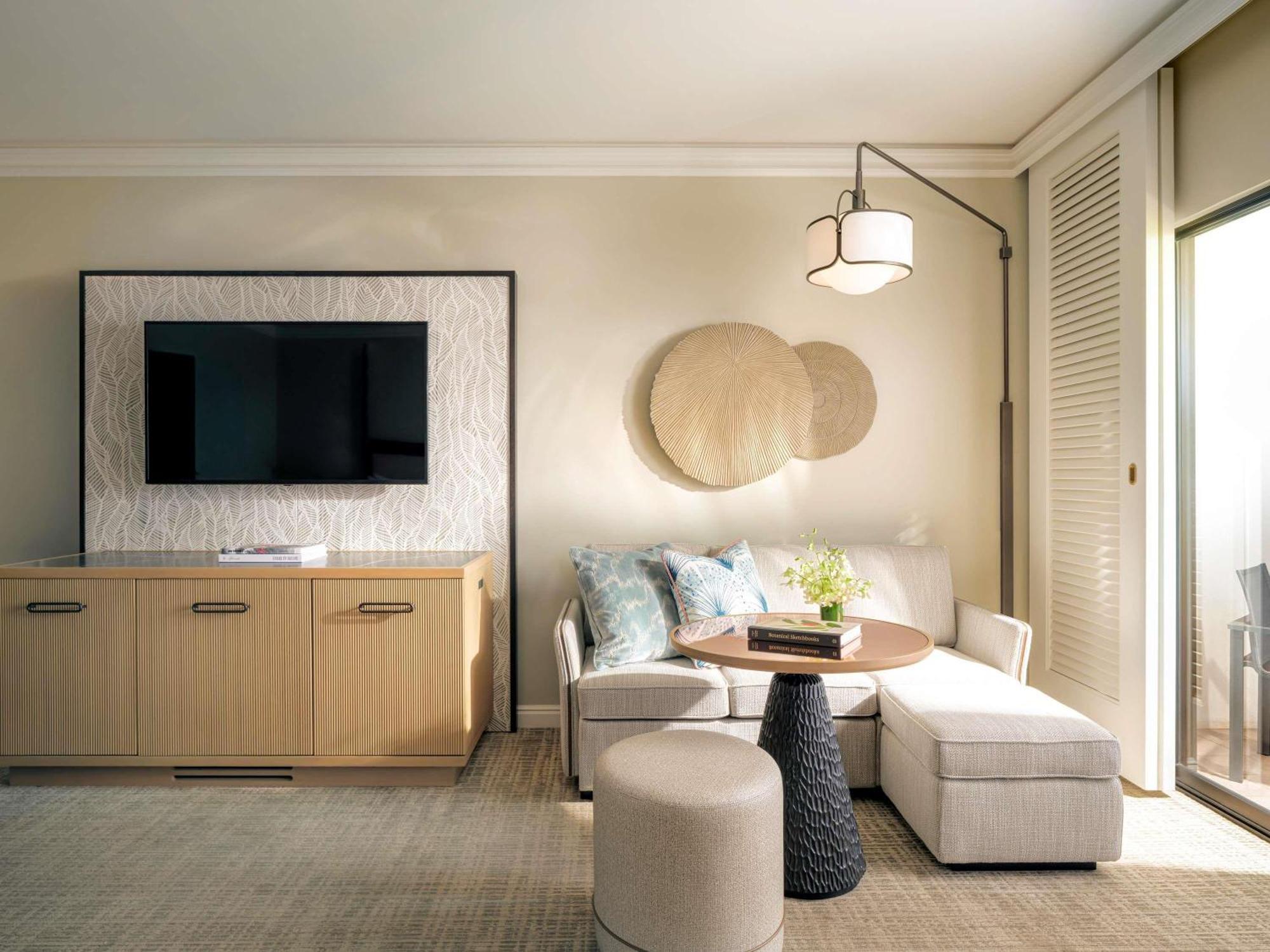 Fairmont Kamer met Kingsize Bed en Uitzicht op de Tuin