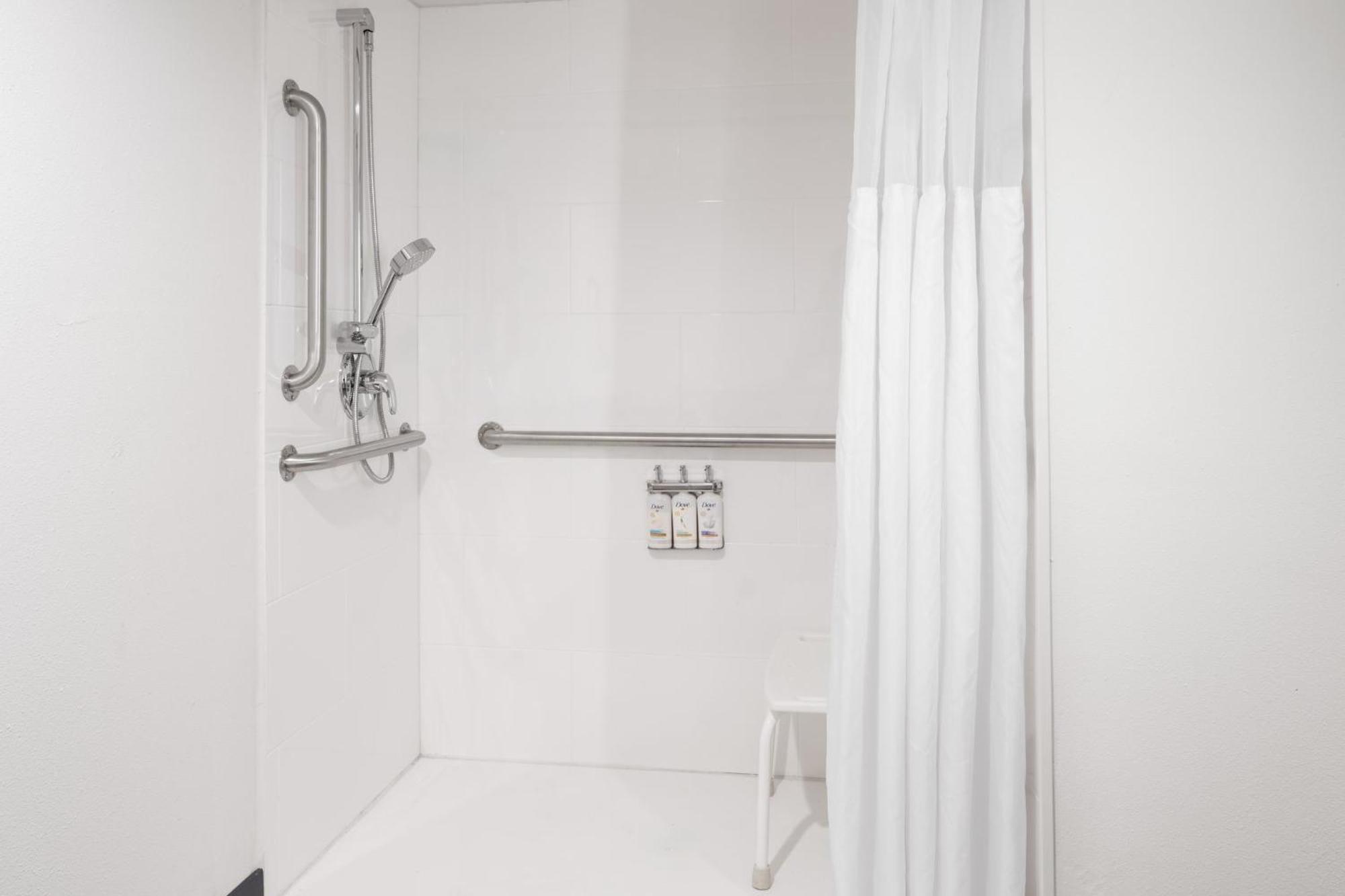 Standard King Room Roll Shower Communications Mobility Access
