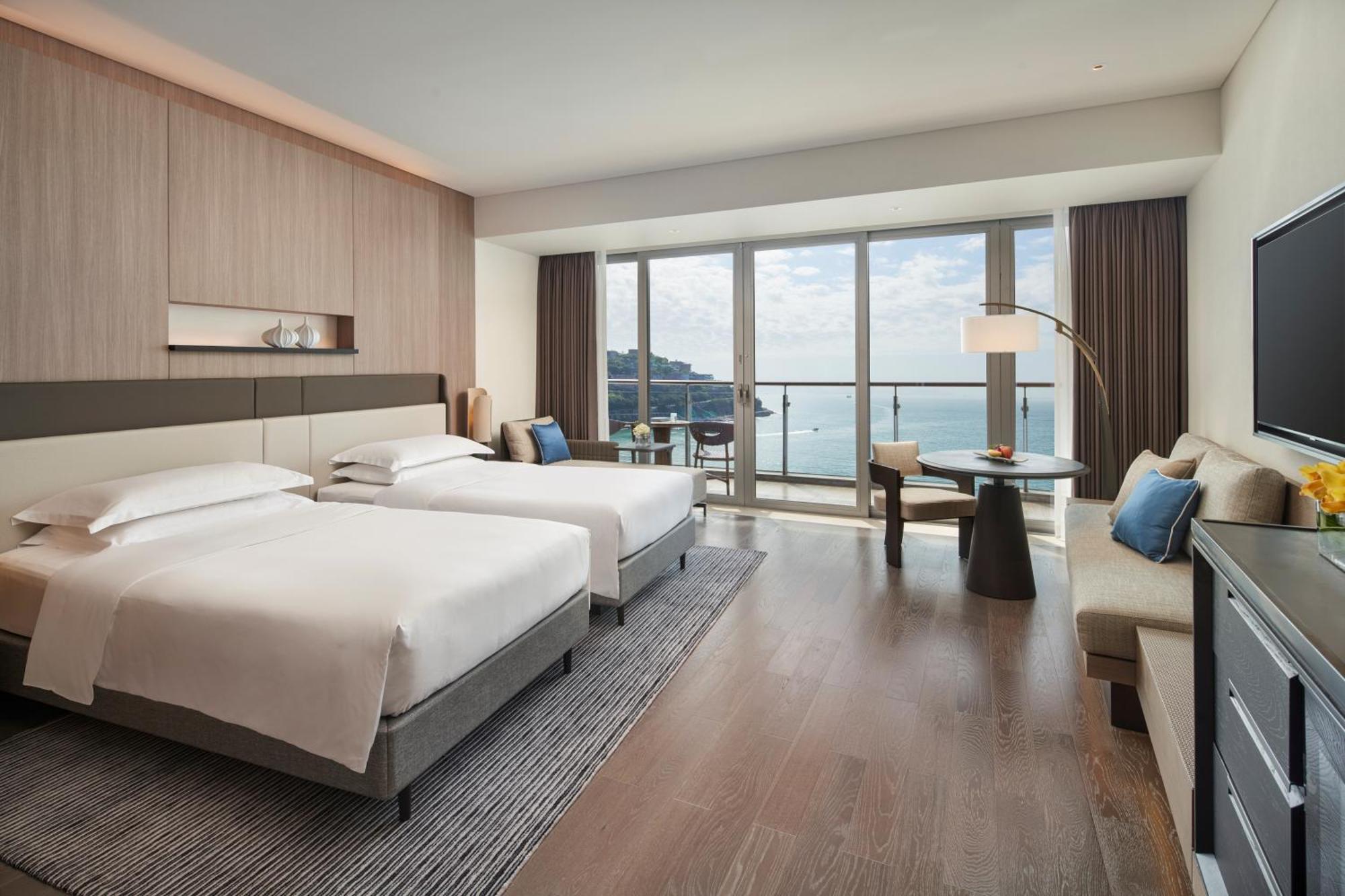 Chambre Lits Jumeaux Classique avec Vue sur l'Océan