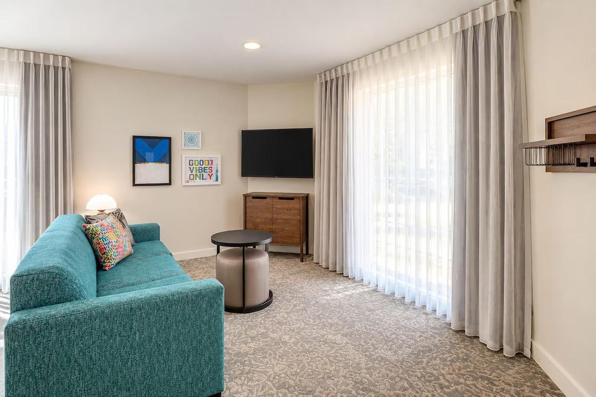 One-Bedroom Queen Suite Roll Shower Mobility Accessible