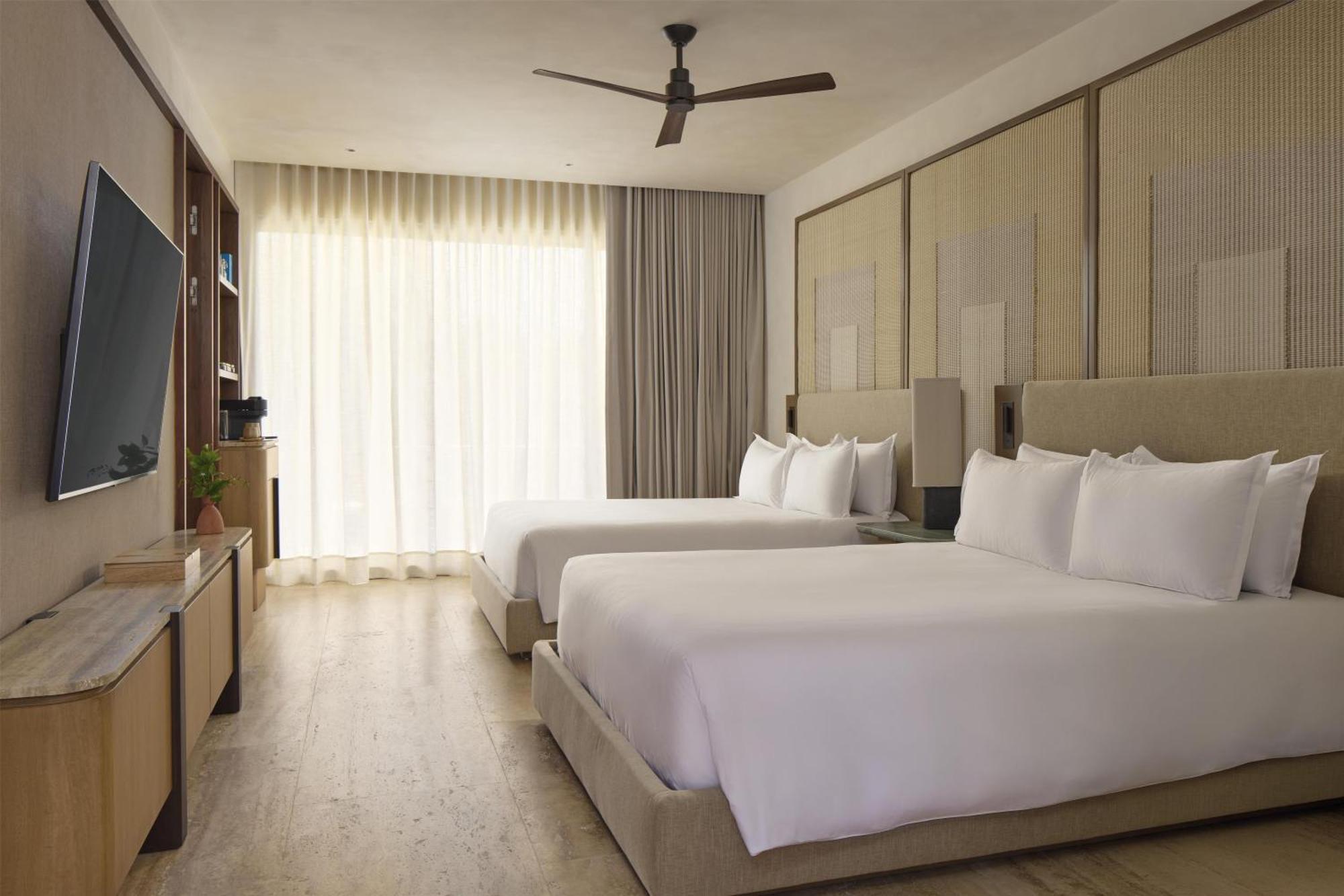 Double Room with Two Double Beds - Lagoon Area