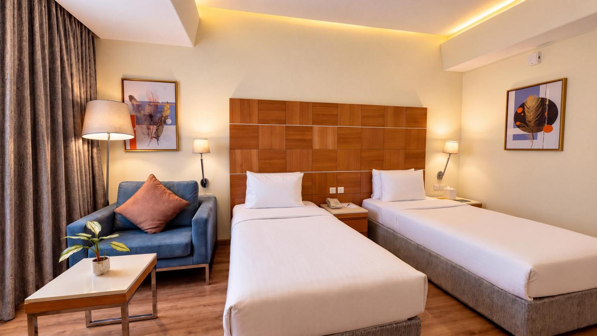 Standard Zimmer mit 2 Einzelbetten