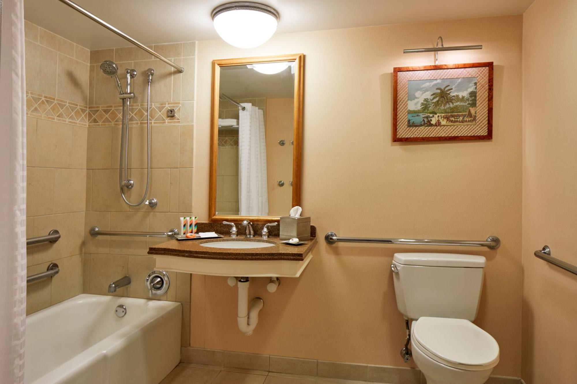 Resort View King Bed Mobility Accessible Tub
