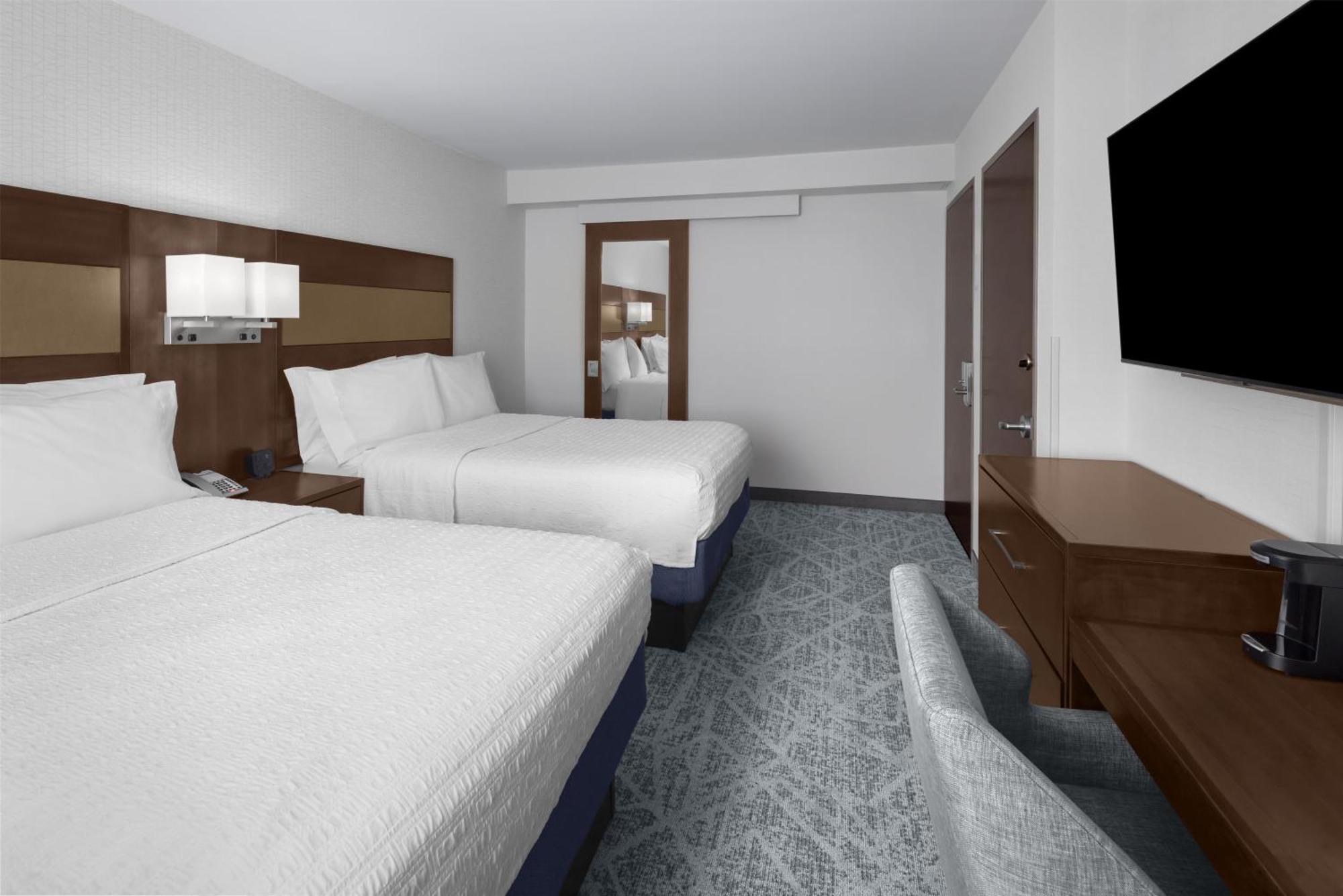 Double Room 2 Double Beds Disability Access