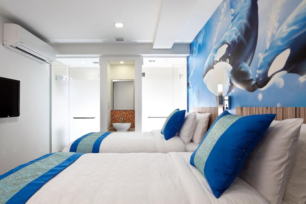 Deluxe Zweibettzimmer ohne Fenster