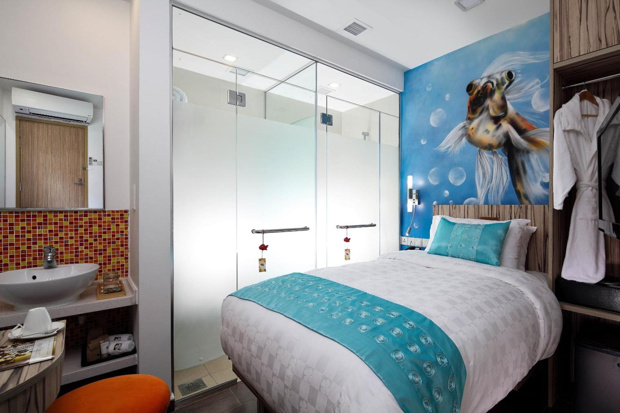 Studiozimmer mit Queensize-Bett