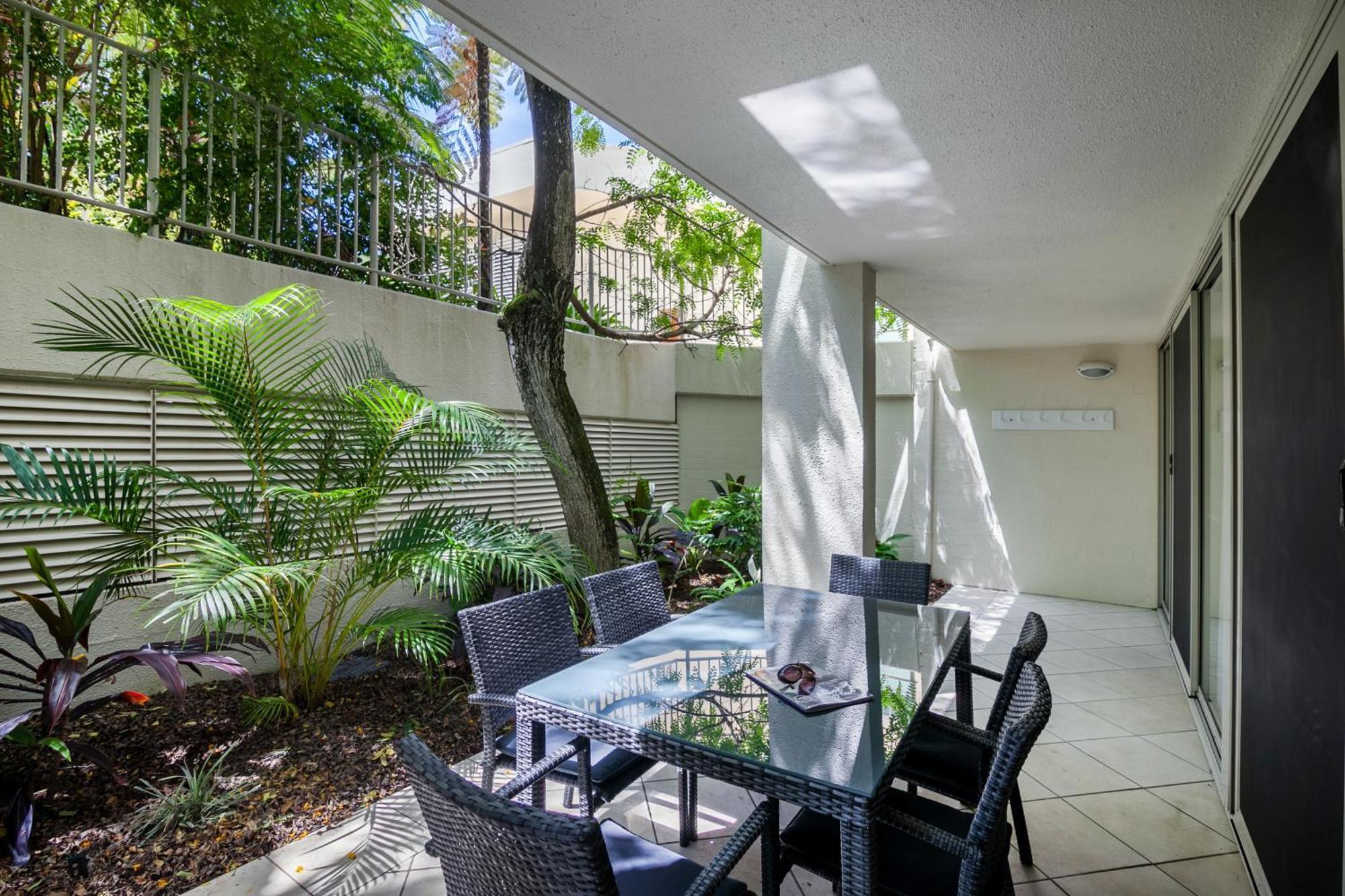 Apartment mit 2 Schlafzimmern - im Erdgeschoss, mit Garten und Terrasse