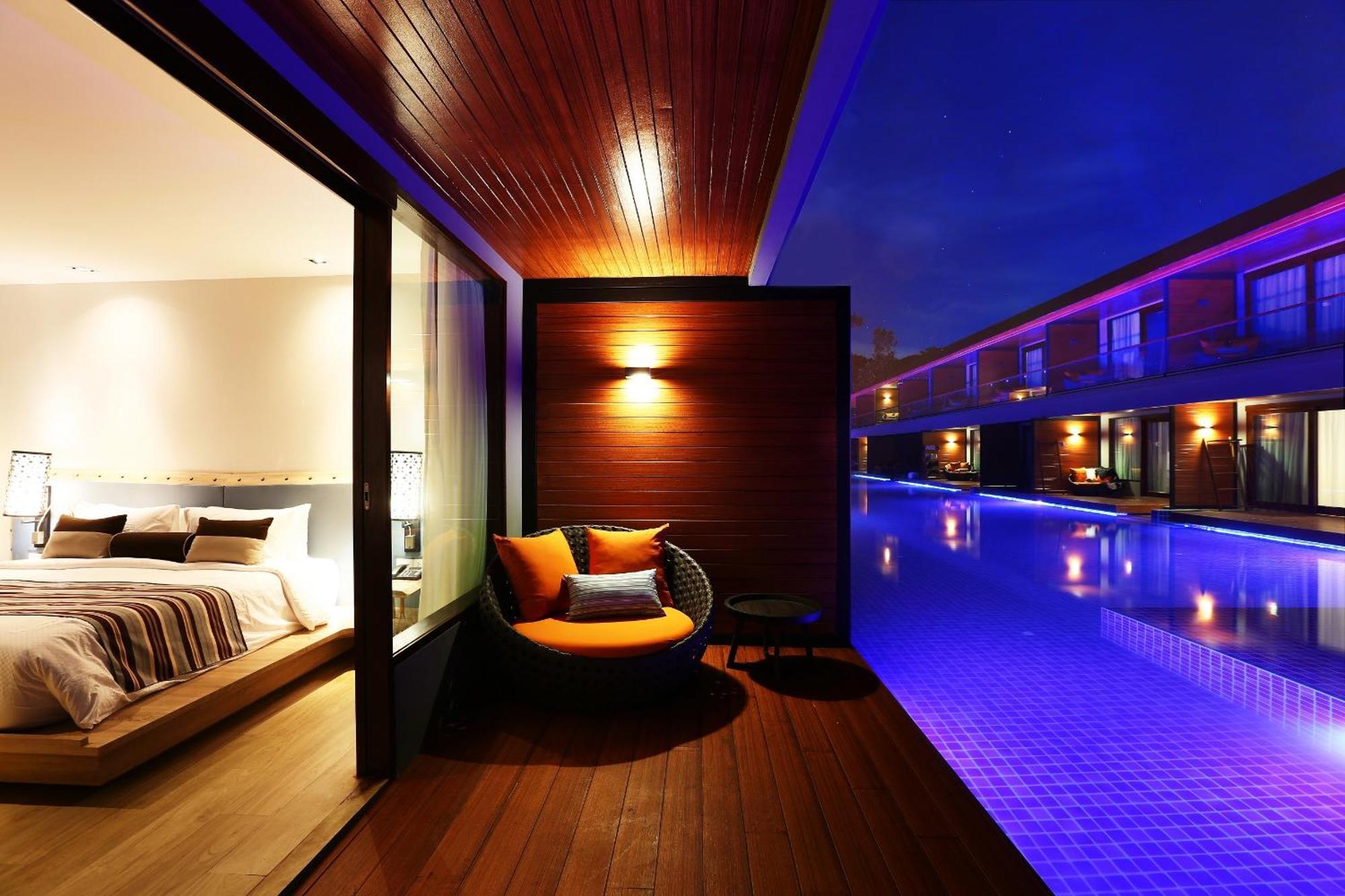 Habitación Doble Deluxe con acceso a la piscina