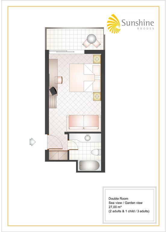 Chambre Double - Vue sur Terres