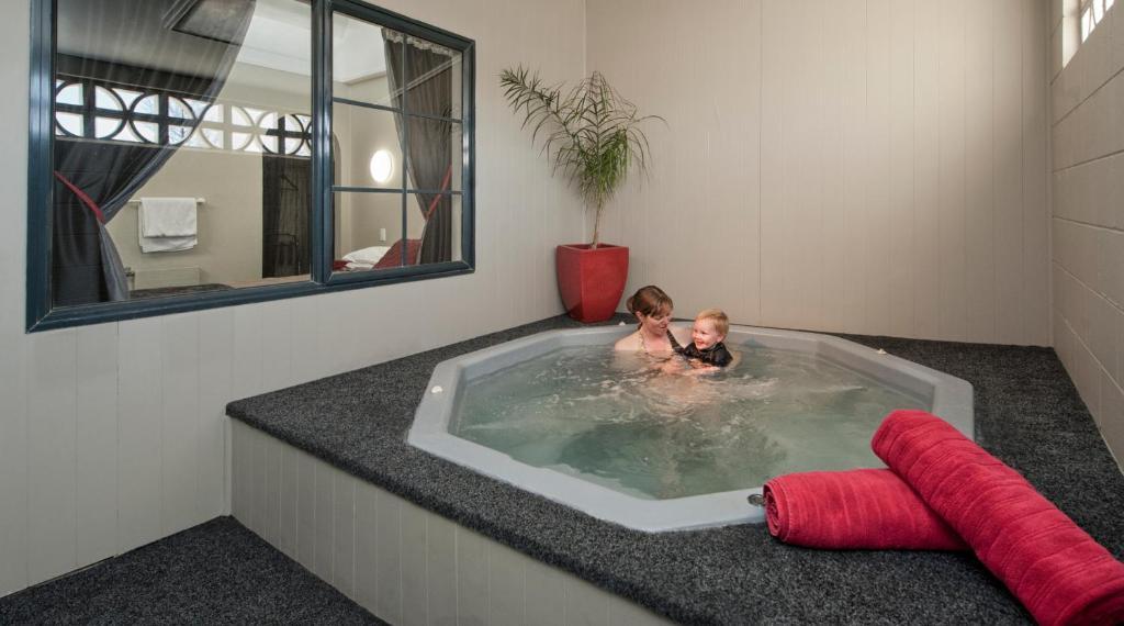 Apartment mit 1 Schlafzimmer und Whirlpool