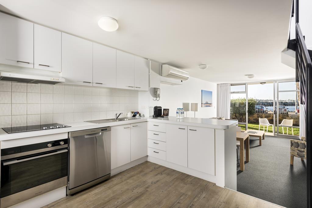 Apartment mit 2 Schlafzimmern mit Hafenblick