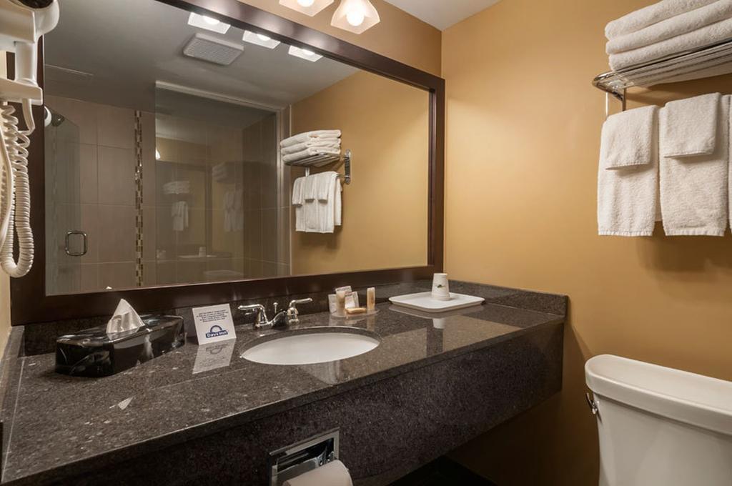 Double Queen Room Shower Non-Smoking