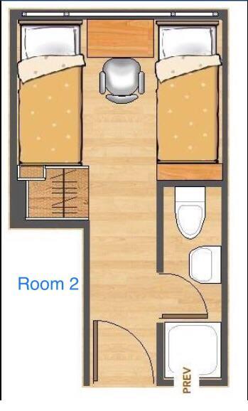 Twin Room Private Bathroom