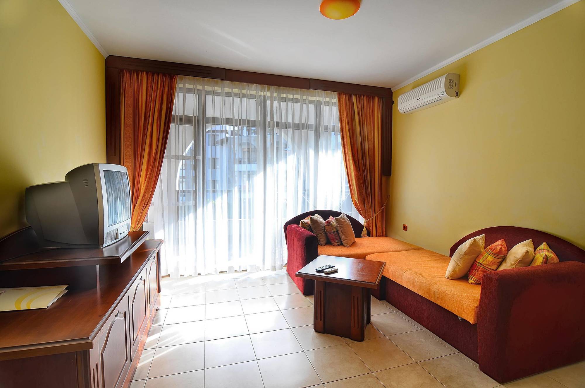 One-Bedroom Apartment Balcony
