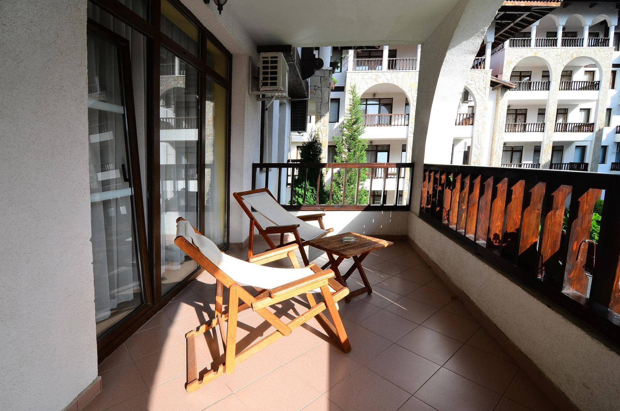 One-Bedroom Apartment Balcony