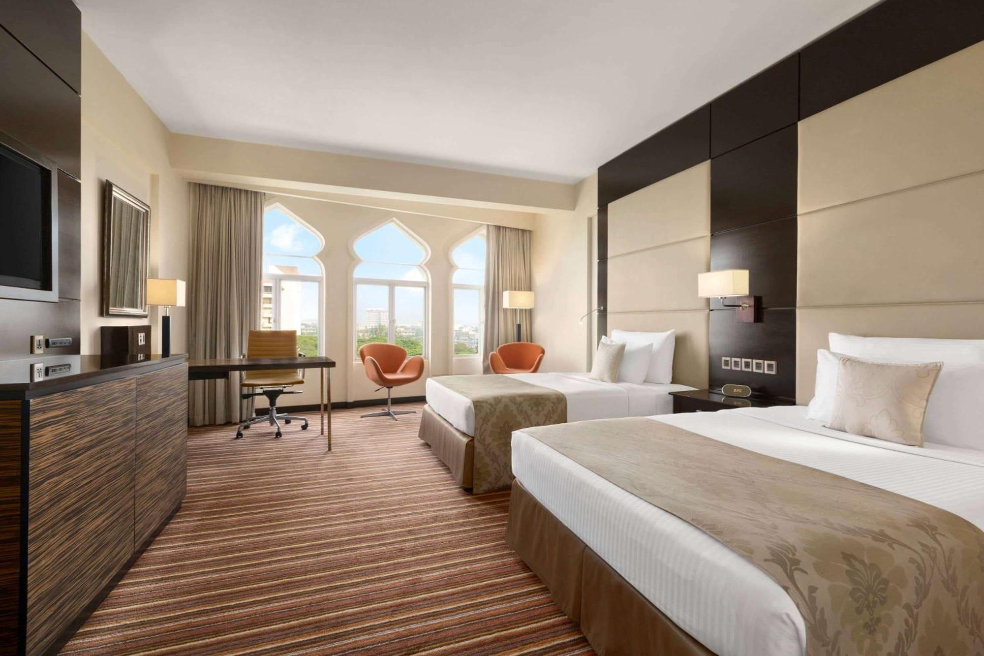 Deluxe Twin Room Two Double Beds