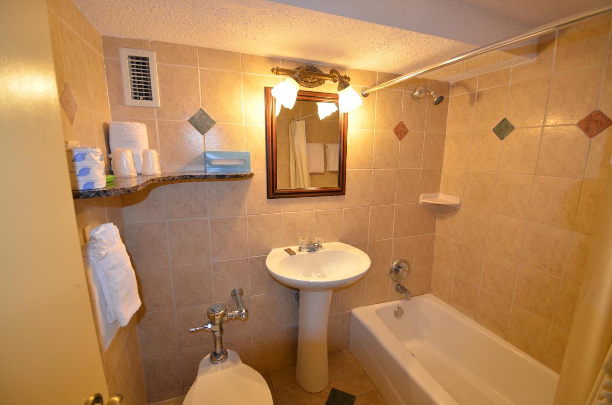 Suite con cama extragrande y sofá cama