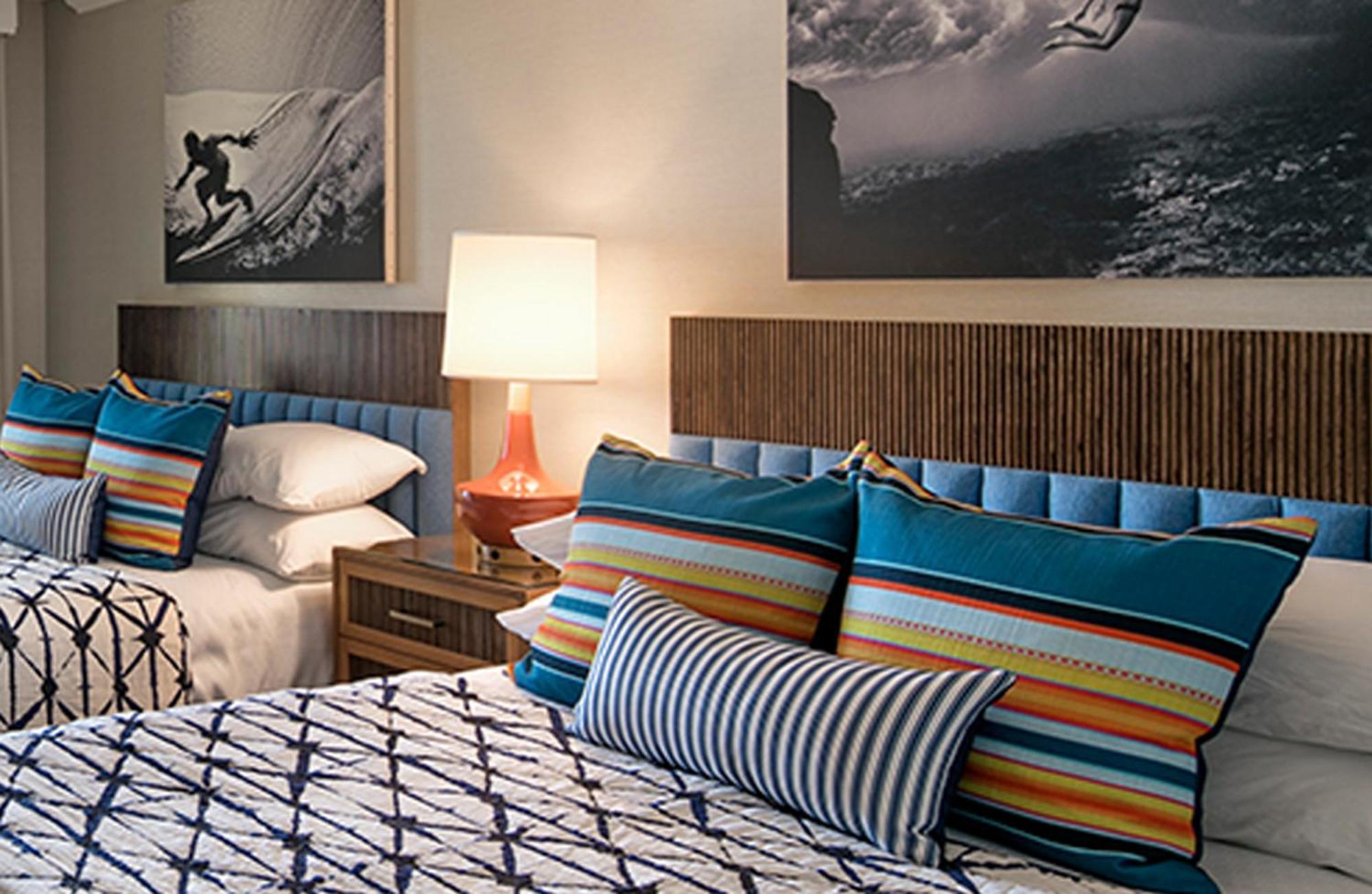 Zimmer mit 2 Queensize-Betten