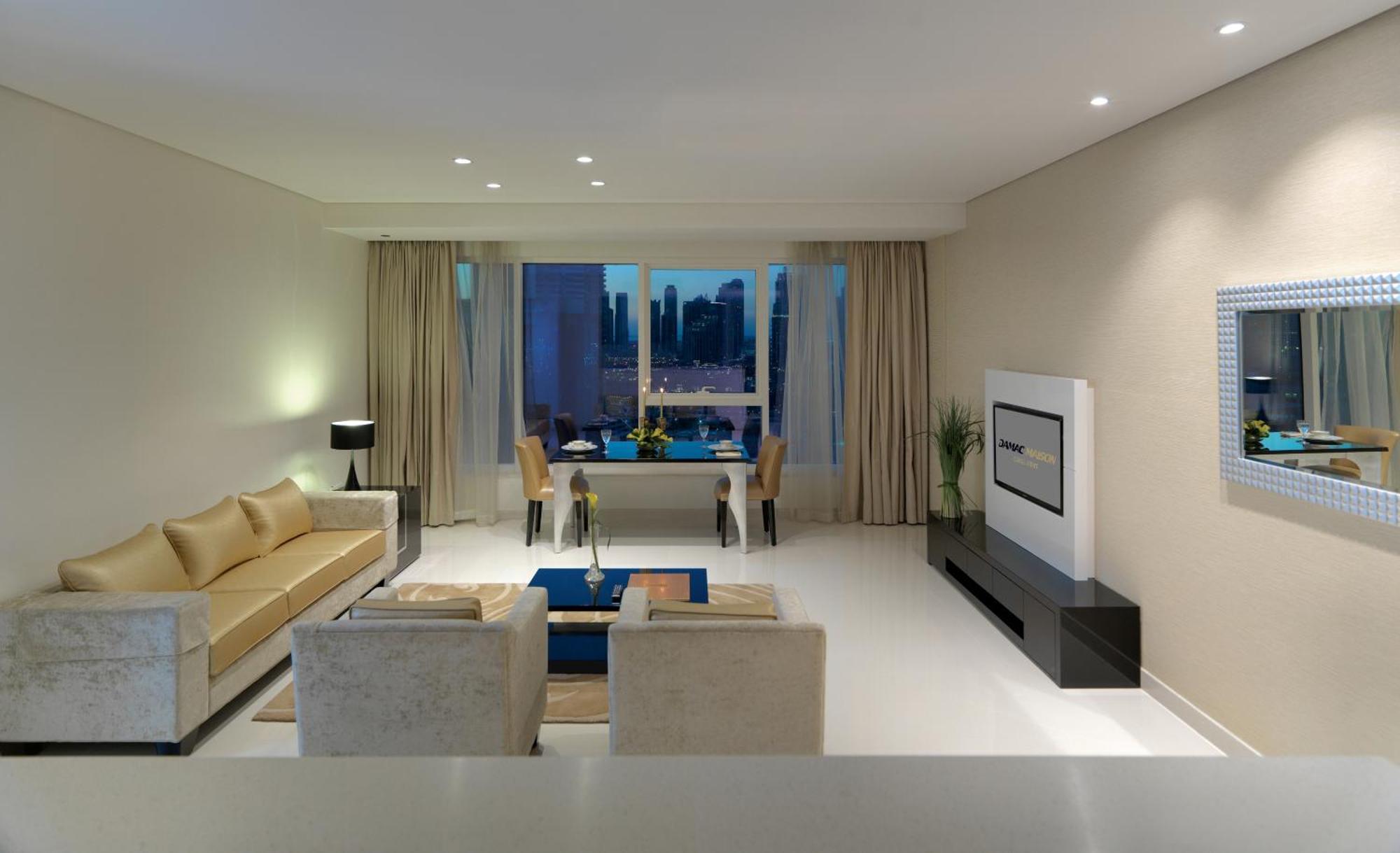 Two Bedroom Suite kitchenette City Skyline View